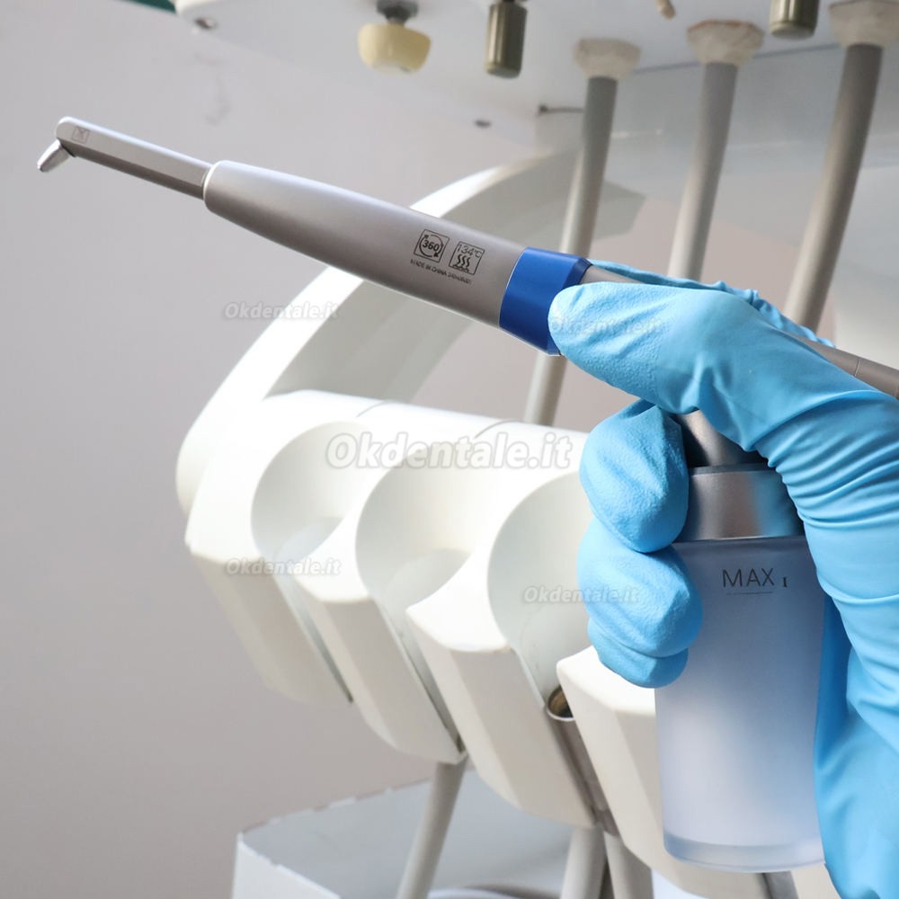 Micro sabbiatura intraorale in ossido di alluminio dentale a 2 fori